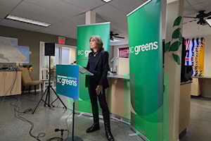 B.C. Green Party leader makes $100M watershed stewardship pledge